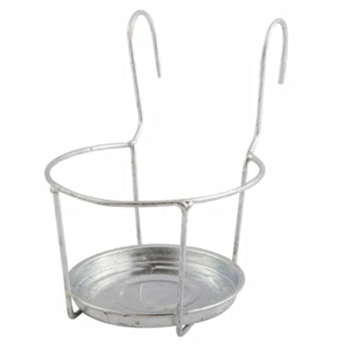 Balcony flowerpot holder, galvanised Sangria Helen