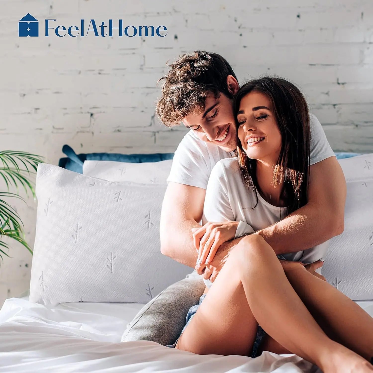 65% Polyester & 35% Rayon Derived from Bamboo Cooling Pillow Cover Waterproof - 20X26 Inches Pack of 2 (Standard) - Soft & Comfortable Waterproof Pillow Protector, Pillow Protector Cooling