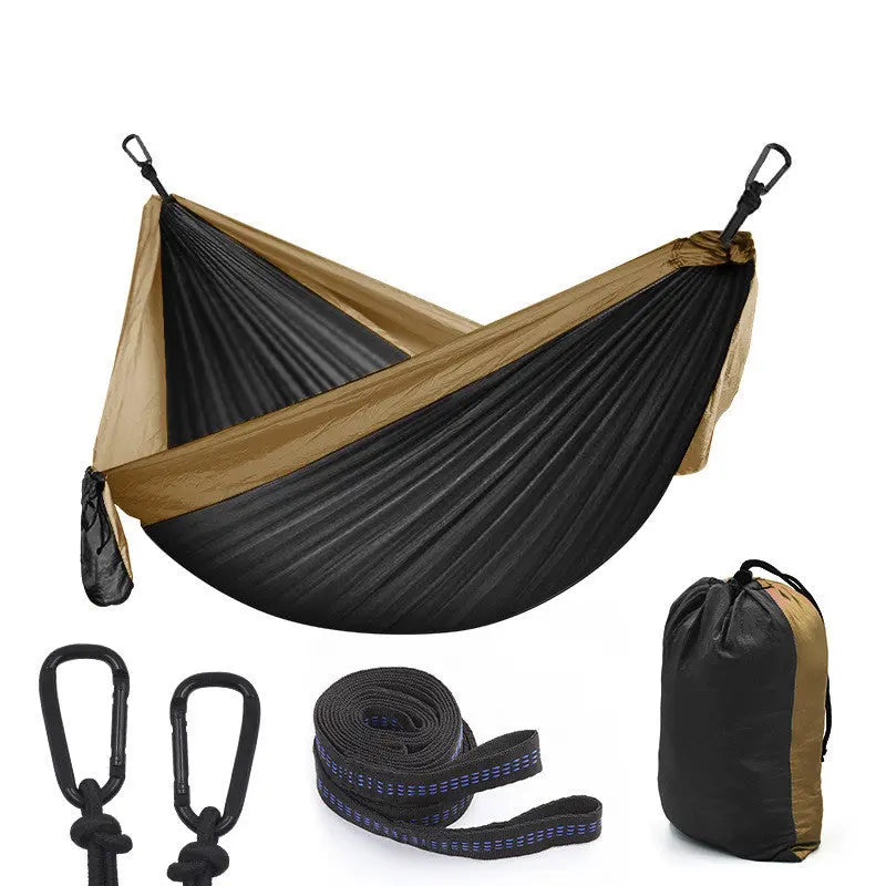 Camping Parachute Hammock Survival For Garden Outdoor Maroon Asteria