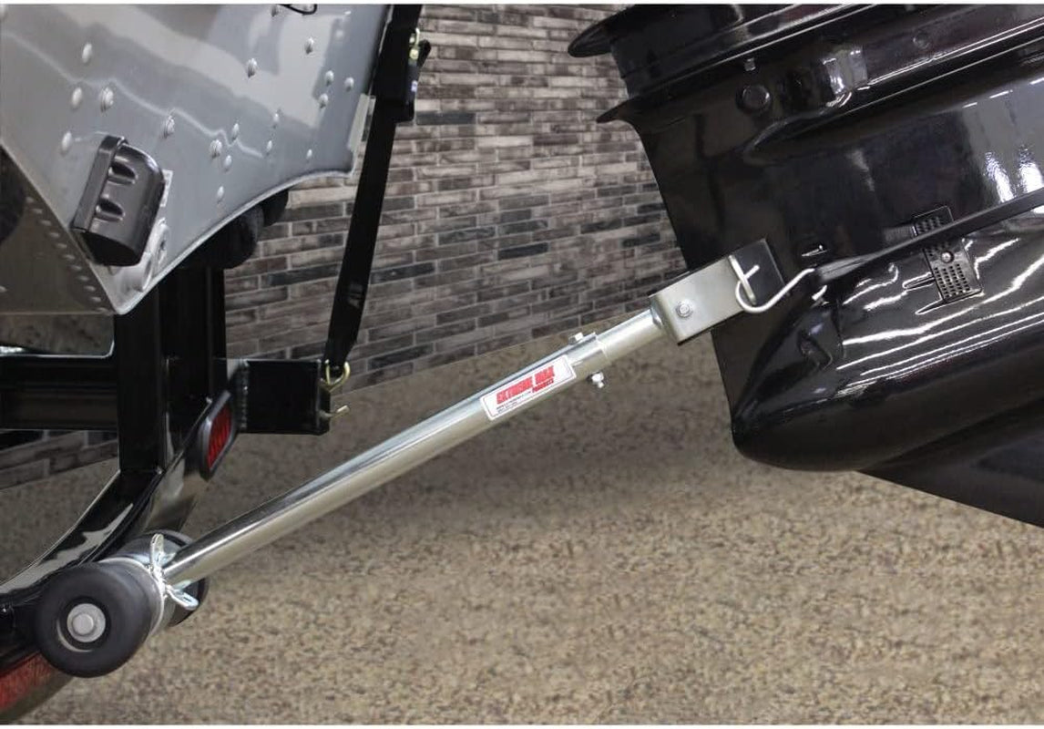 3005.3852 Straight Transom Saver with Roller Mount - 21" to 31"