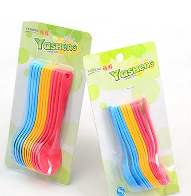 Baby Toddler Feeding Spoons Crimson Medea