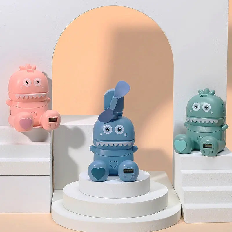 Portable Mini Watch Fan USB Charging Air Cooling Fan Maroon Asteria