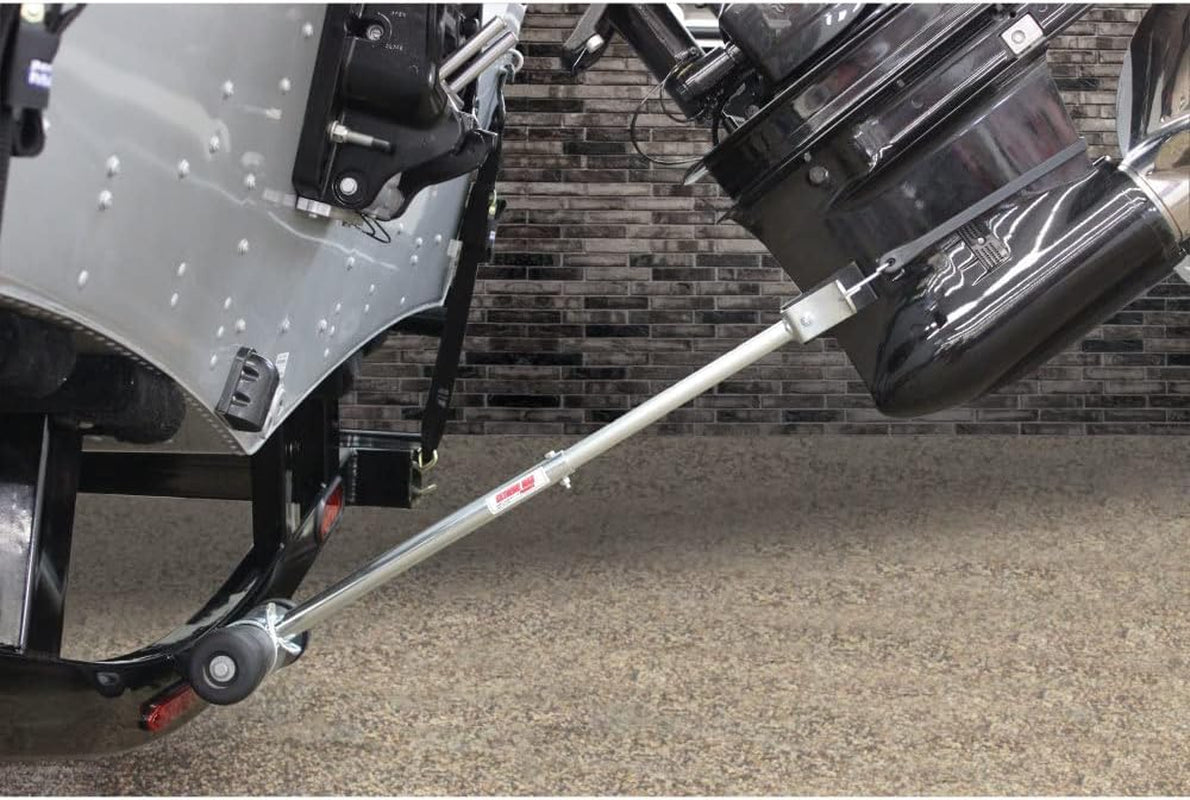 3005.3852 Straight Transom Saver with Roller Mount - 21" to 31"