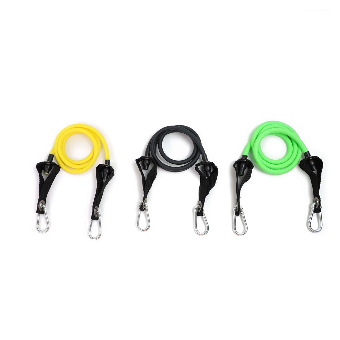 Full-Body Resistance Training Workout Tube Kit Black Lavender