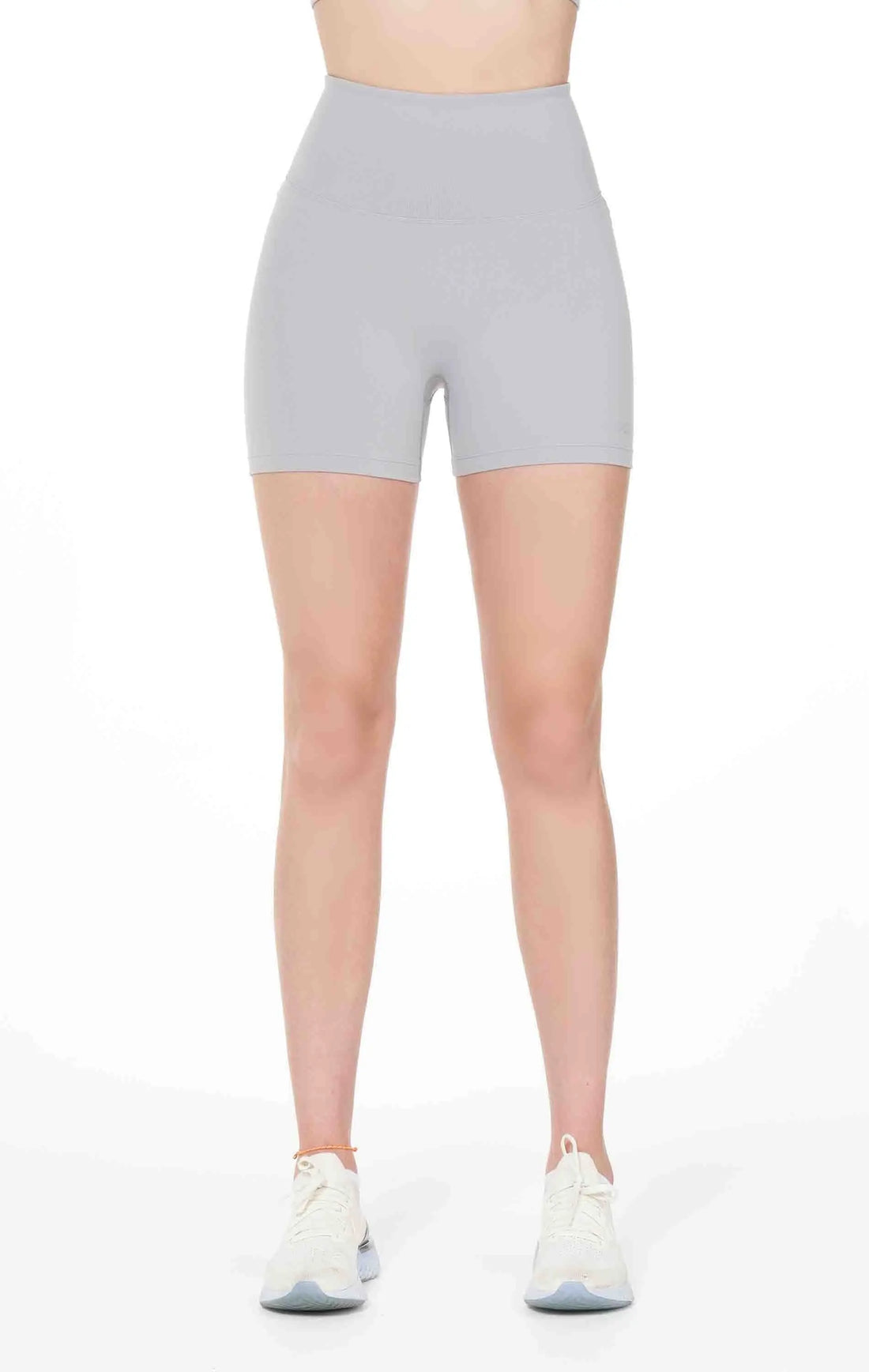Hybrid Cloudlux Shorts High Waist (tight) - Stone Grey Lemon Molly