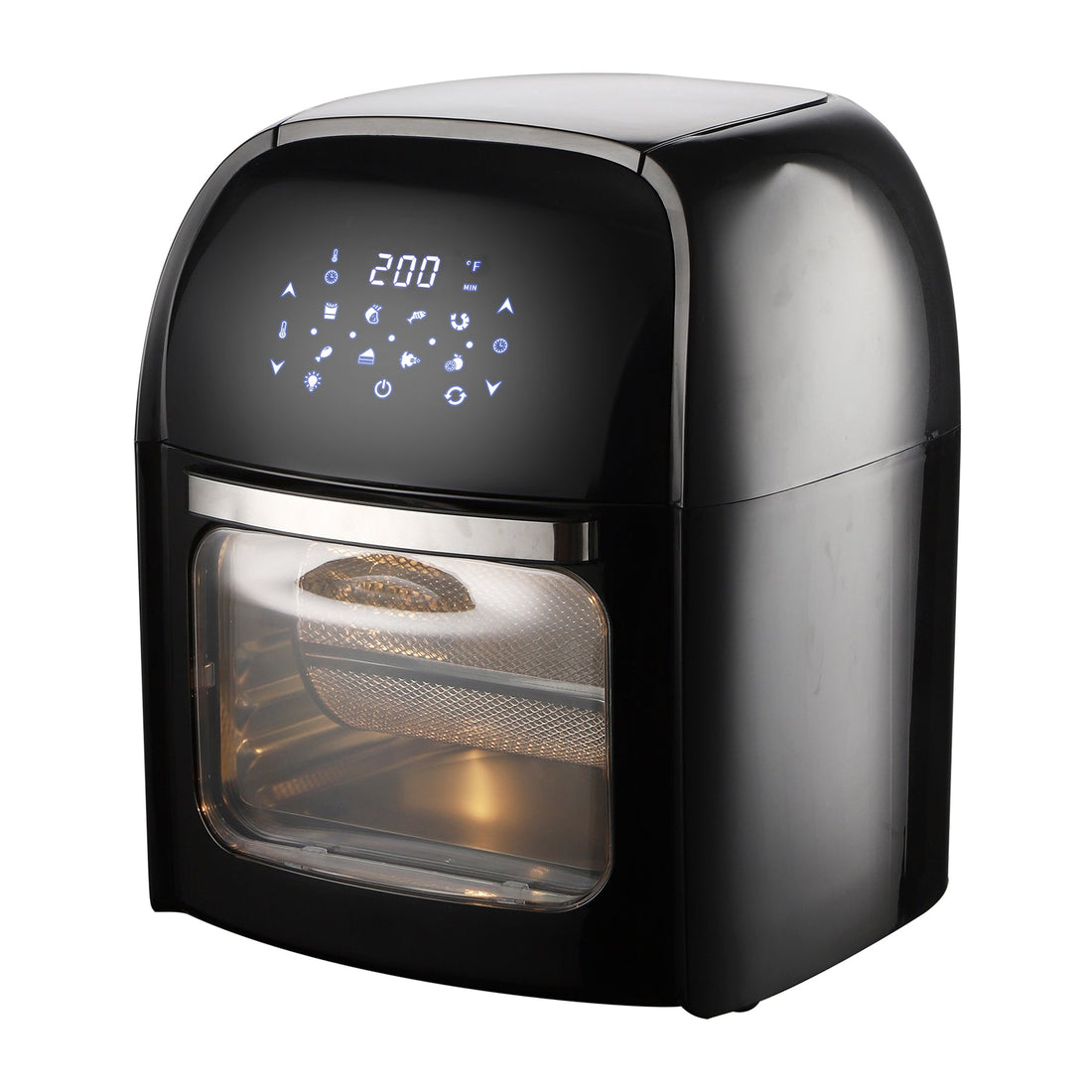 Supersonic National 3-In-1 12 Qt Air Fryer - Dehydrator - Rotisserie Sky Iapetus