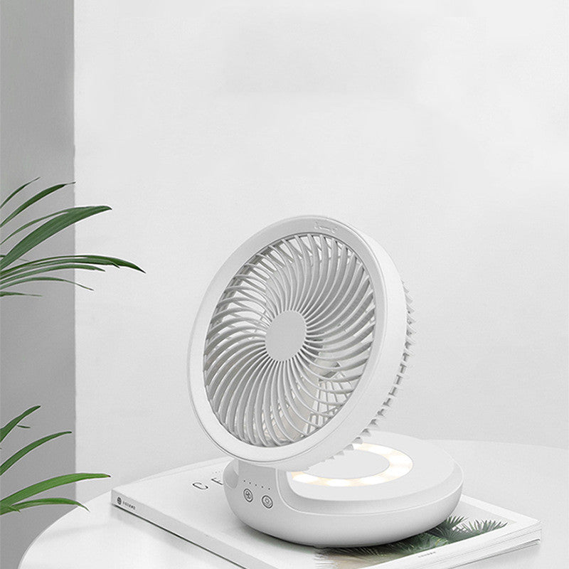 Wireless Suspended Air Circulation Fan USB Rechargeable Maroon Asteria