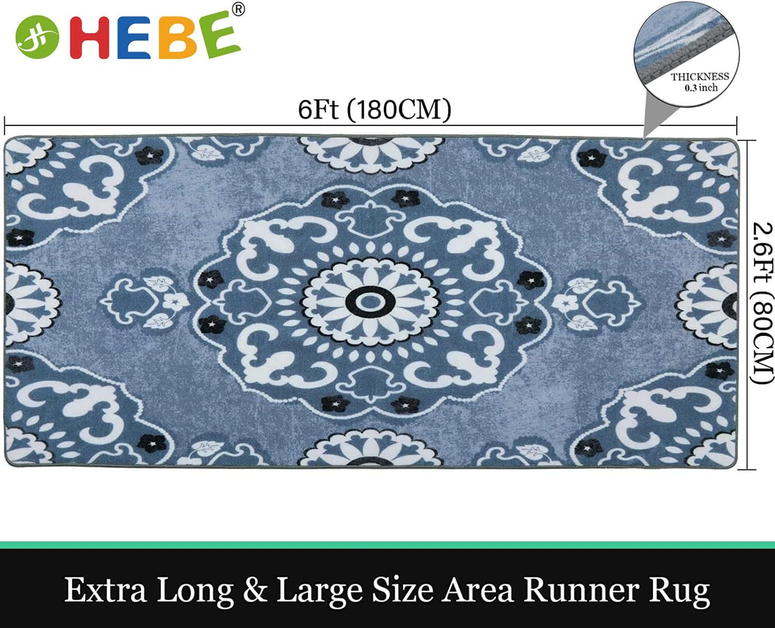 HEBE Abstract Tribal Rug Runner 2.6&