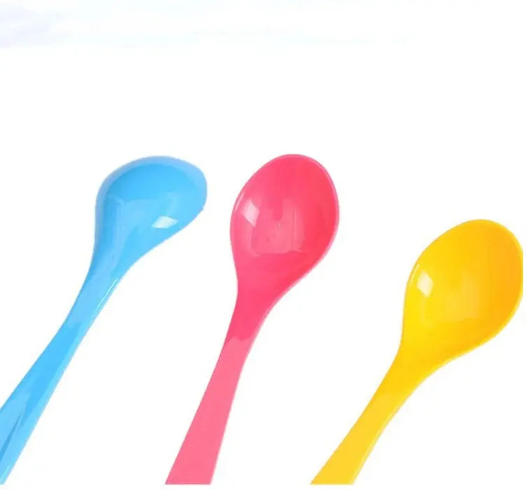Baby Toddler Feeding Spoons Crimson Medea