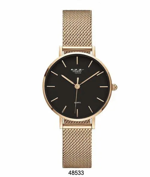4853 - Mesh Band Watch Orchid Millie