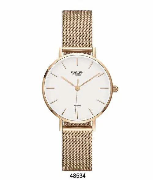 4853 - Mesh Band Watch Orchid Millie