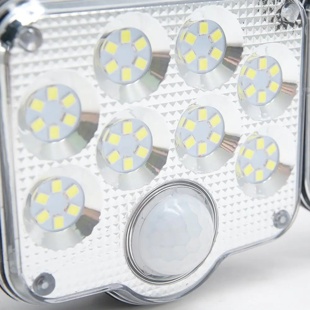 3 Adjustable Heads 270° Wide Angle Illumination Solar Lights Outdoor Pink Iolaus