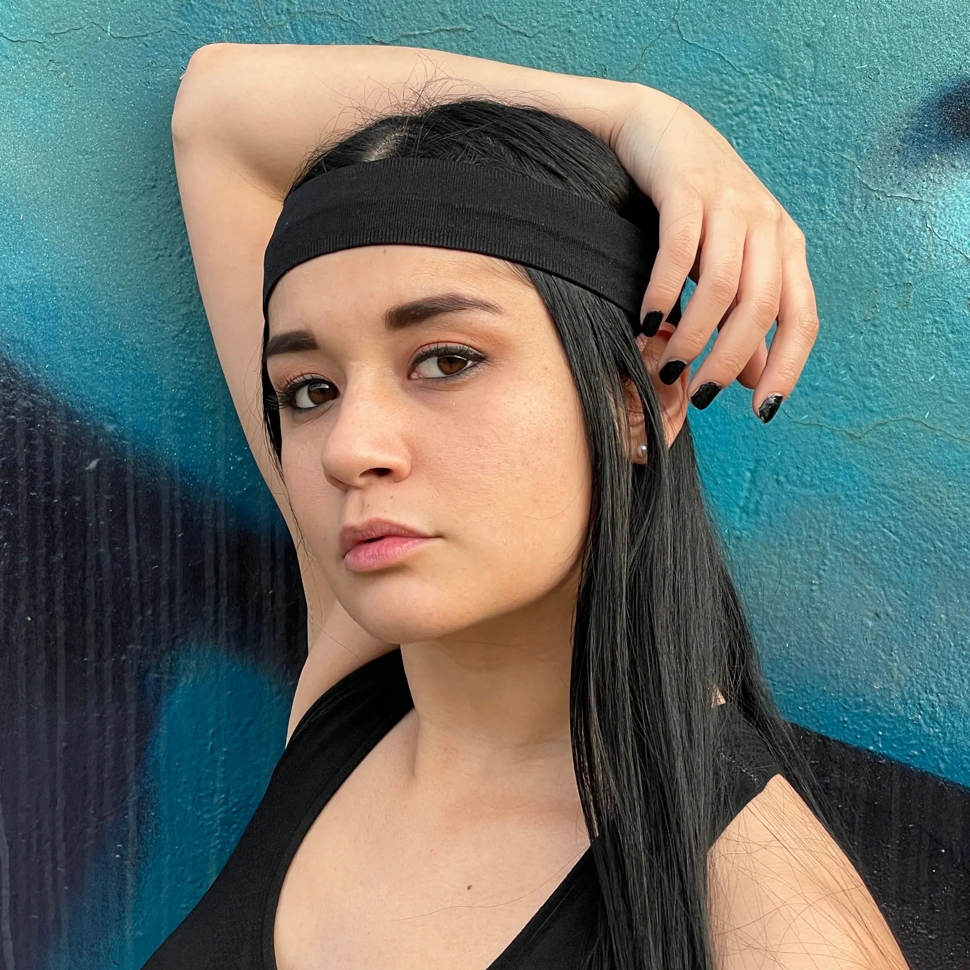 JupiterGear The Runner Sweat-Wicking Headband for Fitness and Sports Sky Iapetus