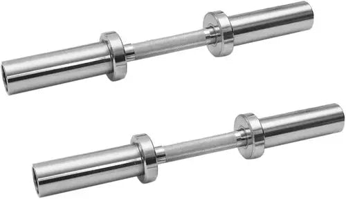 Ultimate Strength: Heavy Duty 20 inch Olympic Dumbbell Handles - Solid Lemon Odysseus