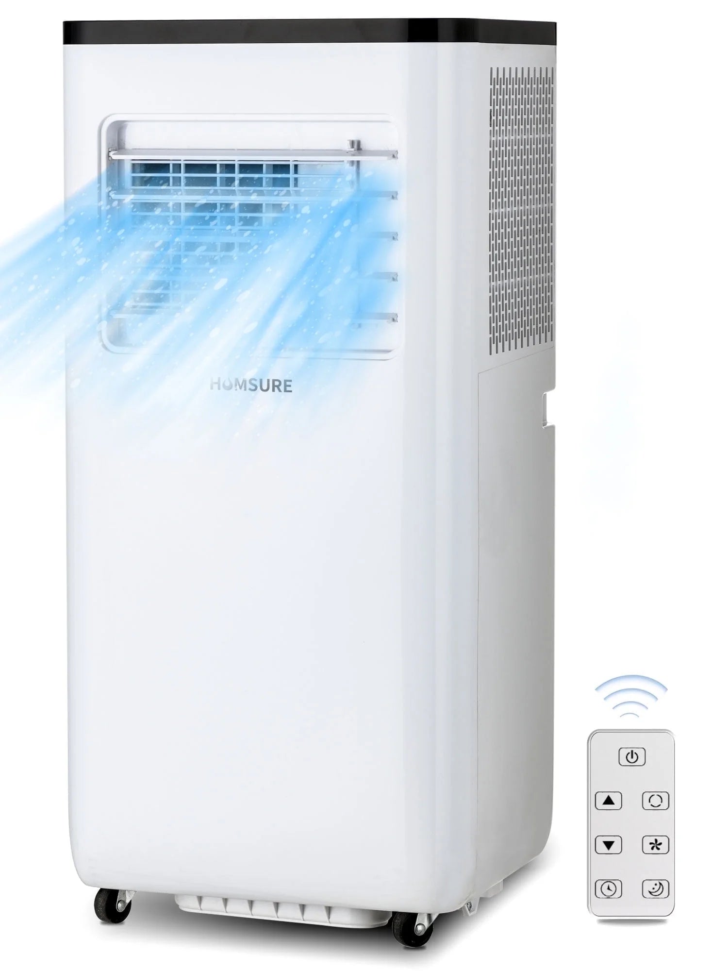 Portable Air Conditioners 10000 BTU, Room Air Conditioning, Portable AC Unit with Remote Control, Cooling, Dehumidifier and Fan, Automatic, Sleep 5 Mode Floor Air Conditioner