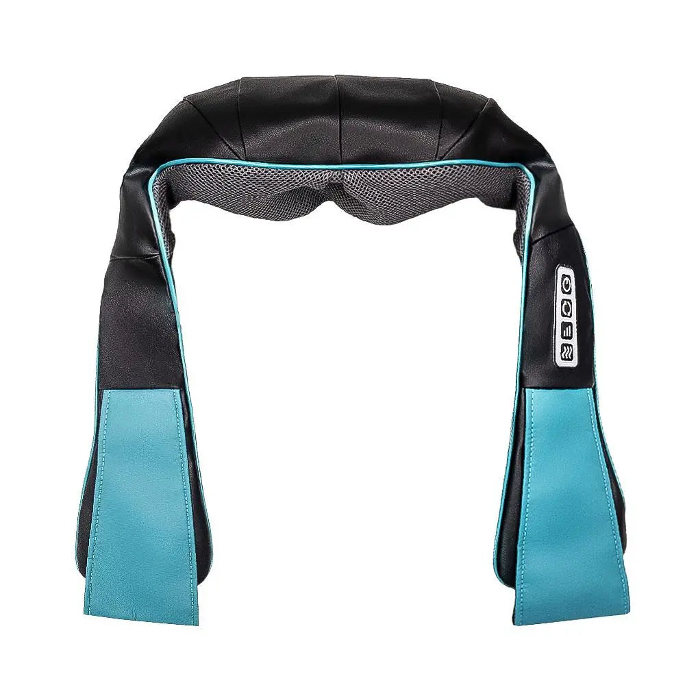 Multifunctional Electric Shiatsu Neck Back Massager with Soothing Heat Pink Iolaus