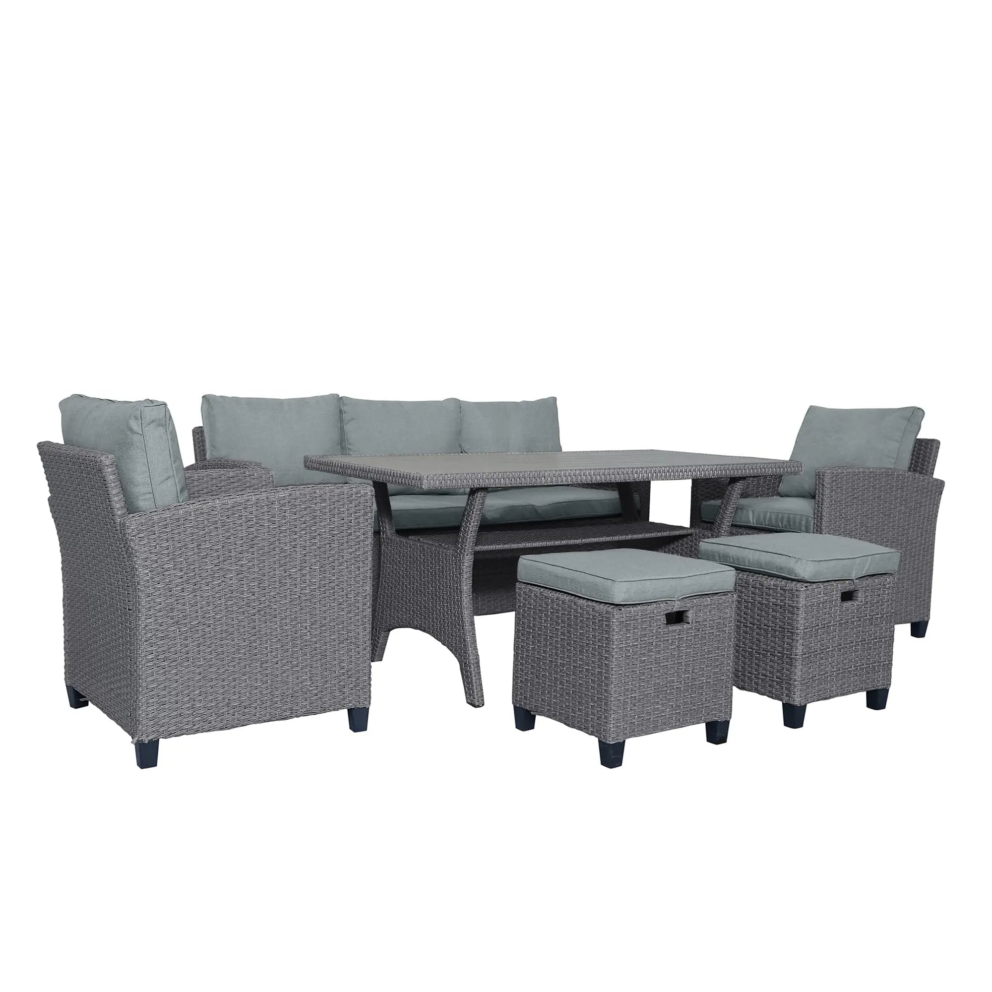 Outdoor Rattan Wicker Set