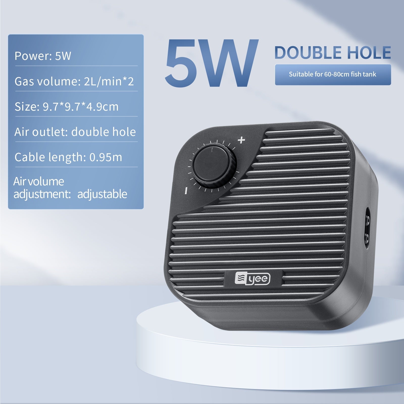 Cherlam Static Oxygen Generator 5w Pink Lucy