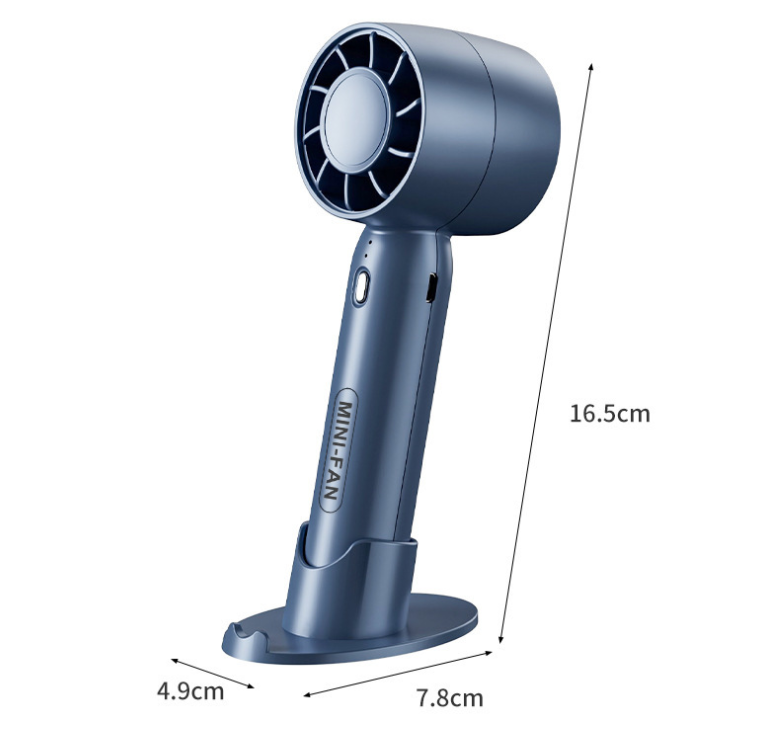 Handheld Fan Mini Fan Personal Portable USB Rechargeable Maroon Asteria