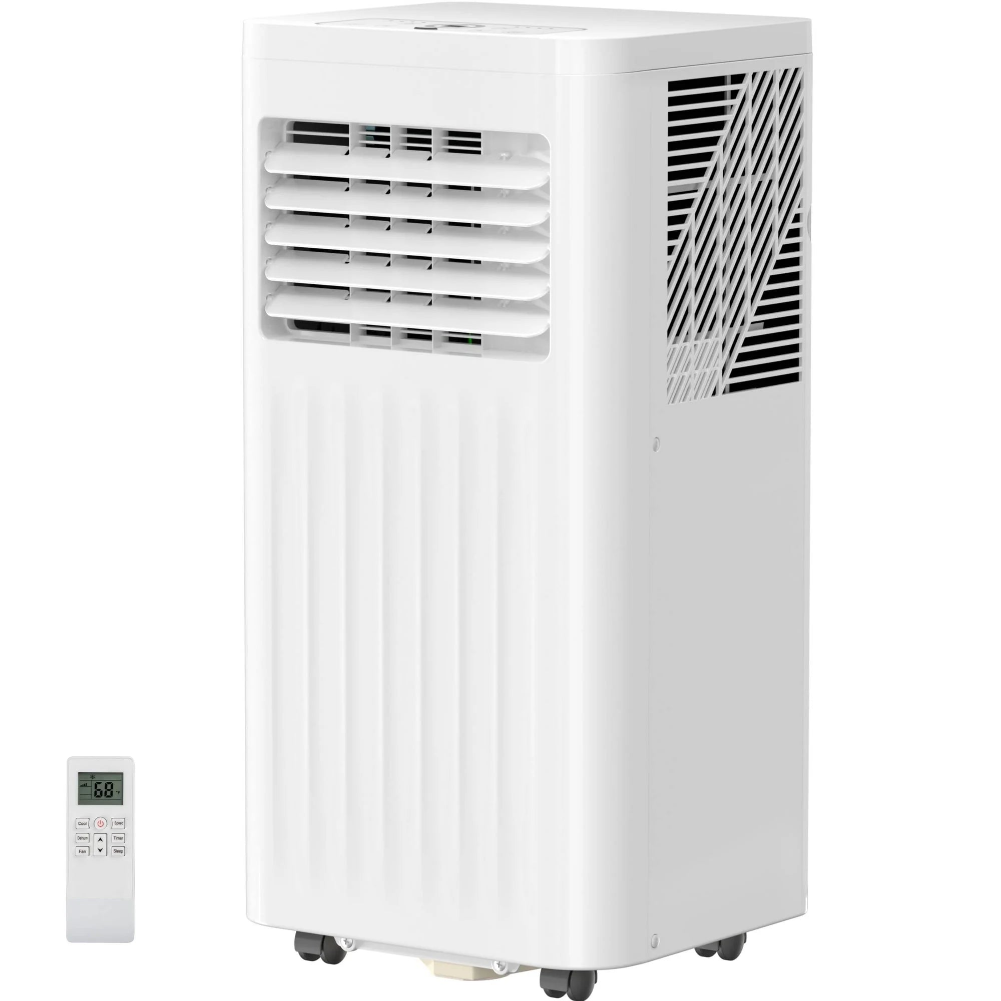 Portable Air Conditioners 8000 BTU Ashrae– 3-In-1 AC Unit, Dehumidifier & Fan with 24-Hour Timer/Remote Control for Home/Office/Apartments/Dorm