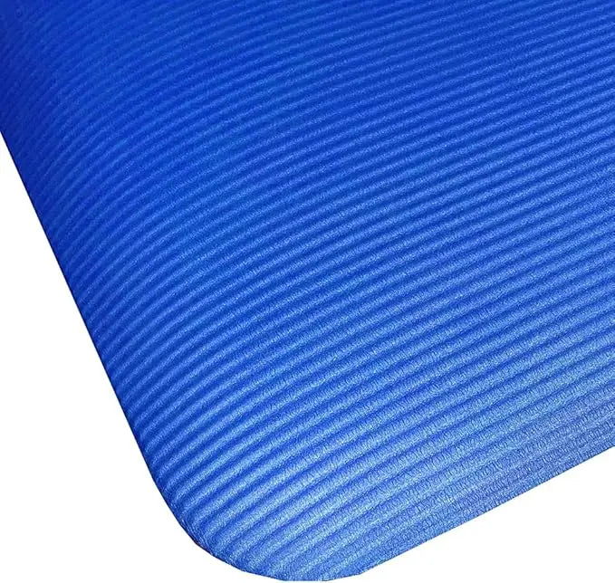 Premium 1/2-Inch Extra Thick Exercise Yoga Mat, Non-Slip Anti-Tear, Lemon Odysseus