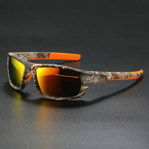 Polarized Box Camouflage Tactical Glasses For Male And Female Cycling Crimson Medea