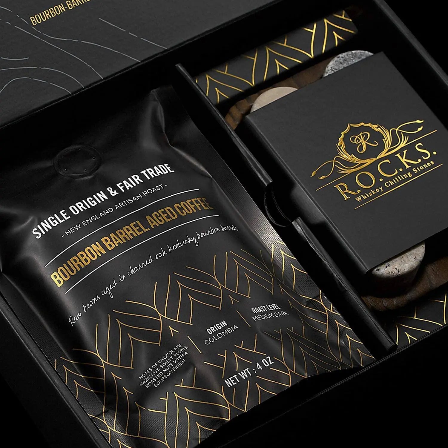 The Gourmet Set - ROCKS x Bourbon Barrel Aged Coffee Apricot Pontus
