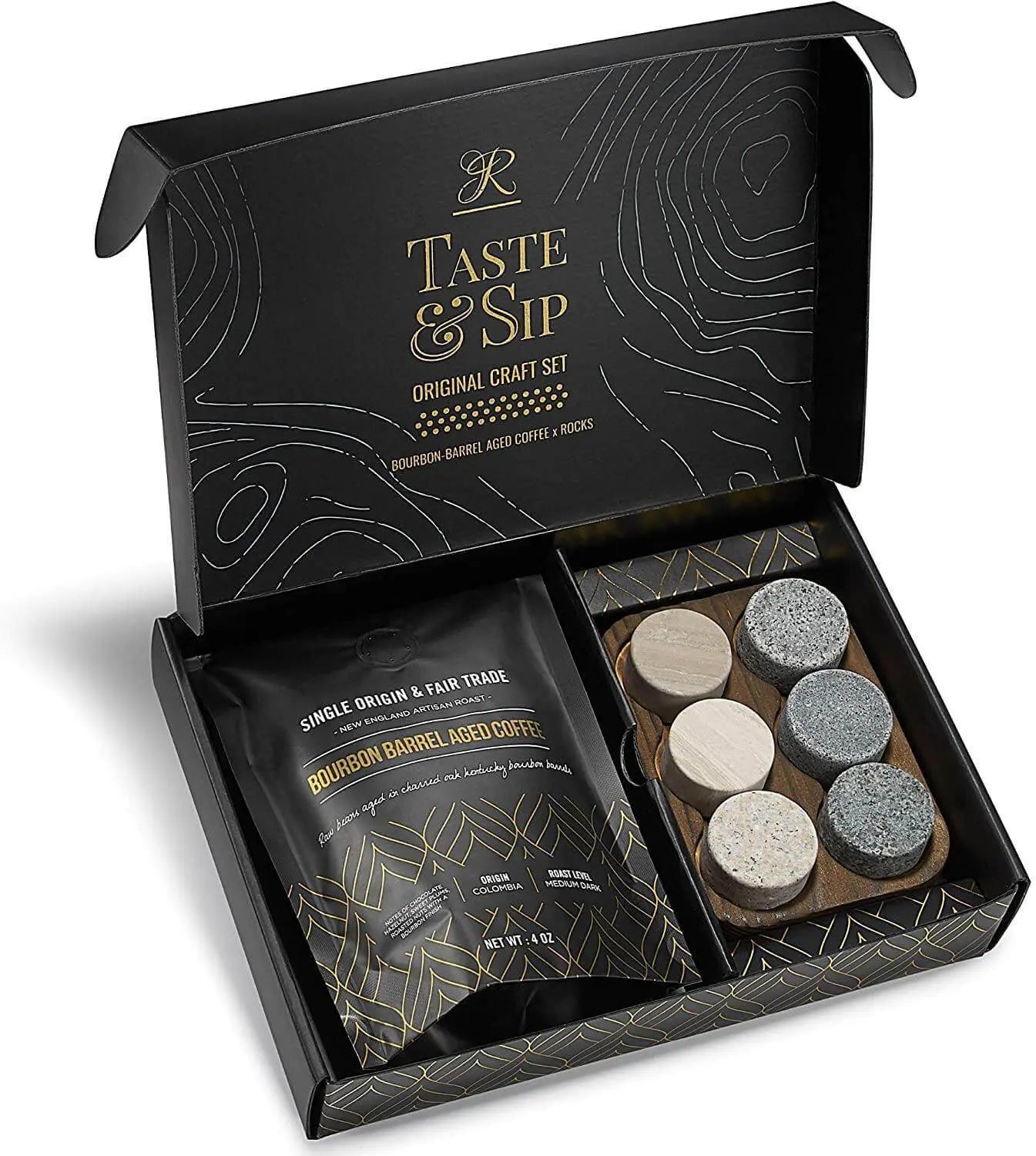 The Gourmet Set - ROCKS x Bourbon Barrel Aged Coffee Apricot Pontus