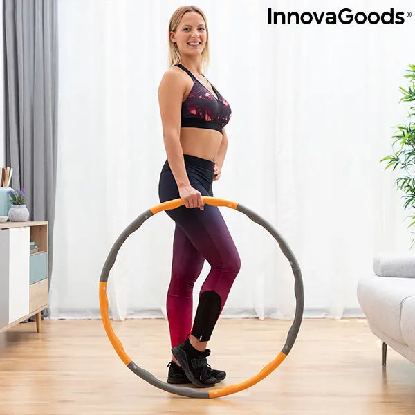 Detachable Foam-covered Fitness Hoop O-Waist InnovaGoods Bigbuy
