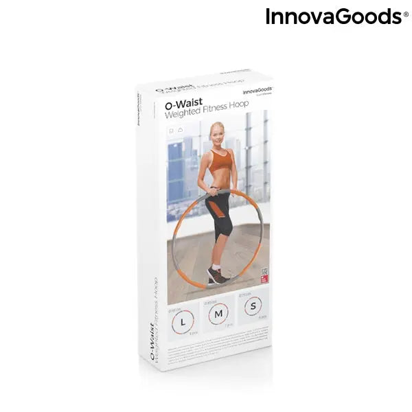Detachable Foam-covered Fitness Hoop O-Waist InnovaGoods Bigbuy