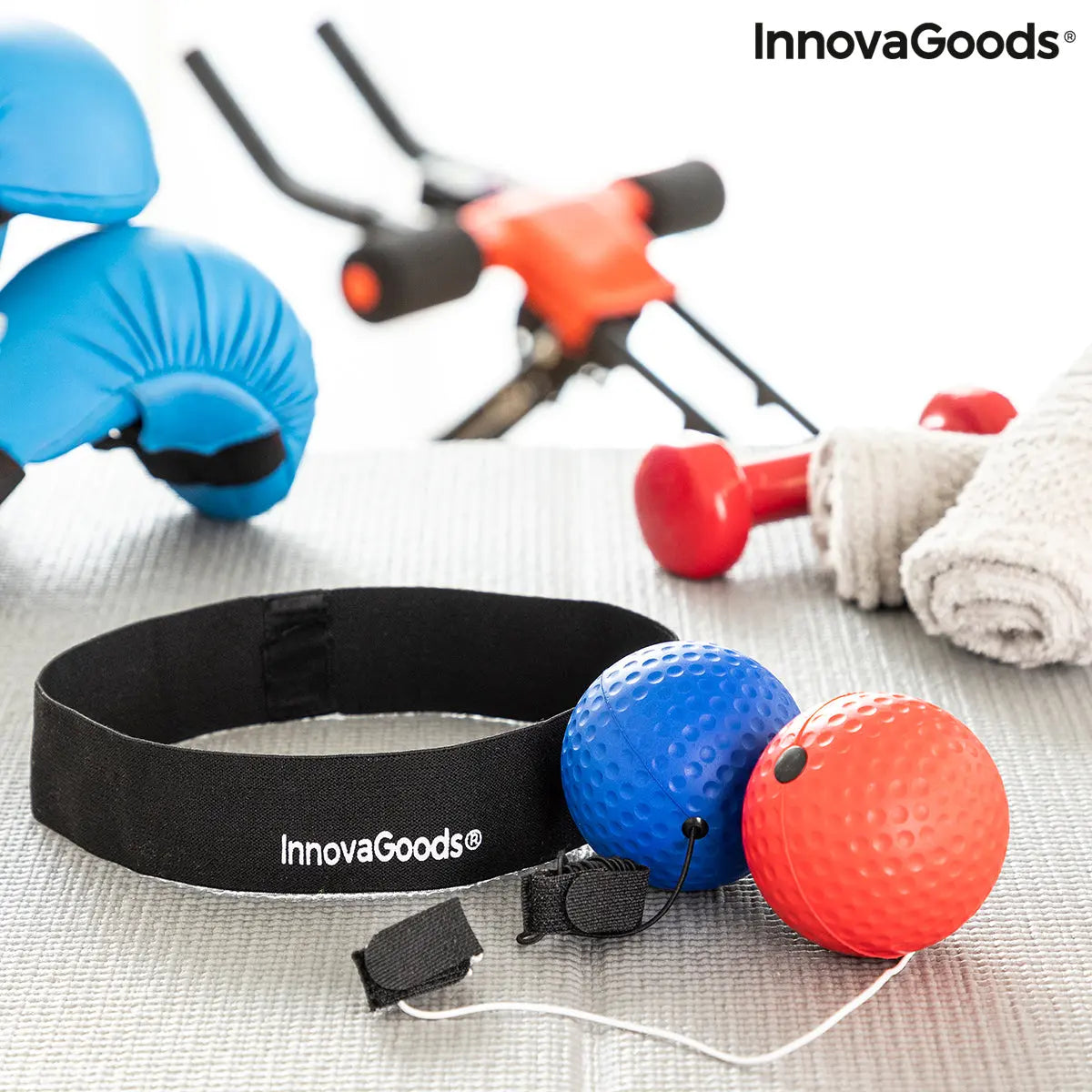 Set of Training and Reflex Balls Balxing InnovaGoods Bigbuy