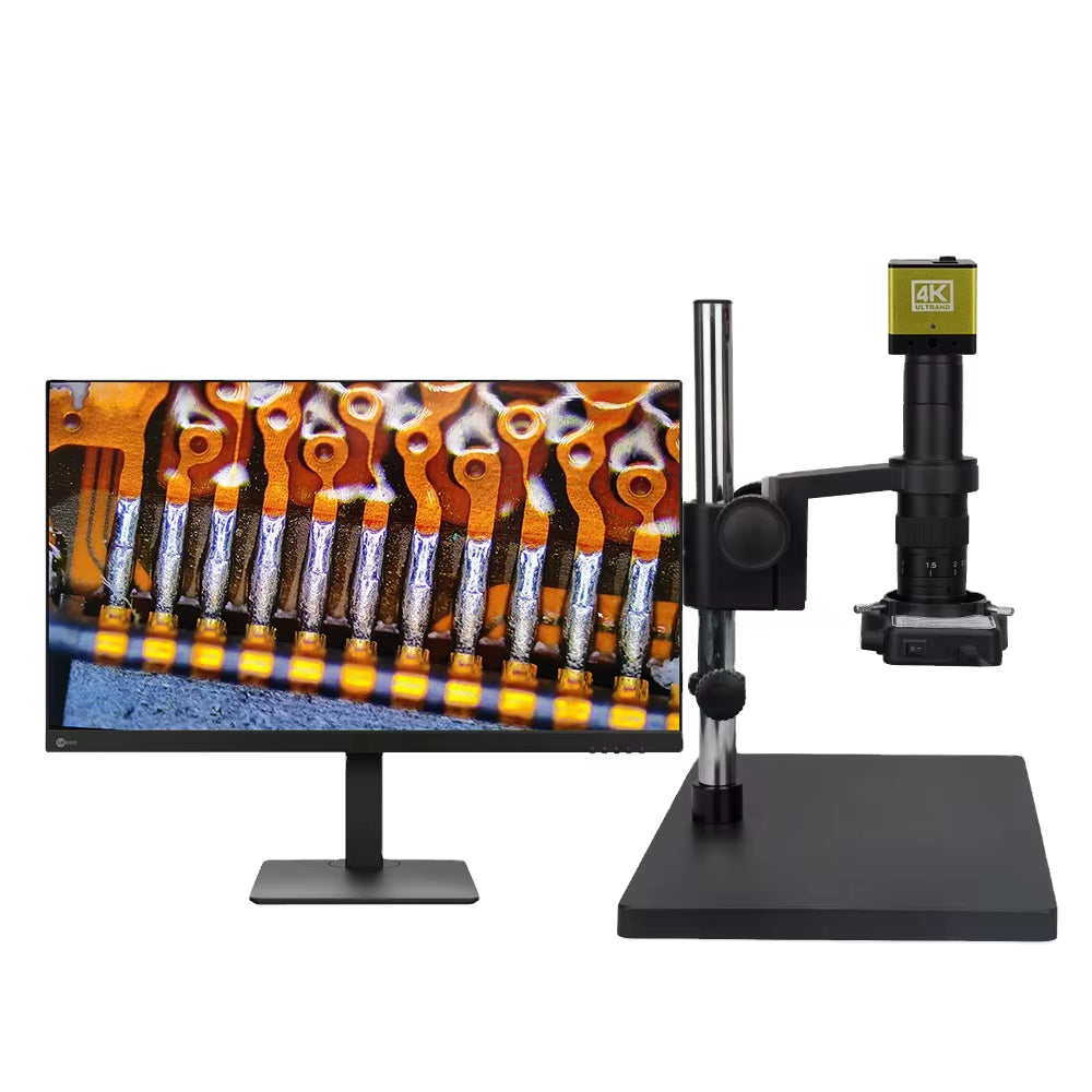 EOC 4K Ultra HD Industrial Electron Monocular Drawtube with LED Light Source Attractive Digital Price Microscope