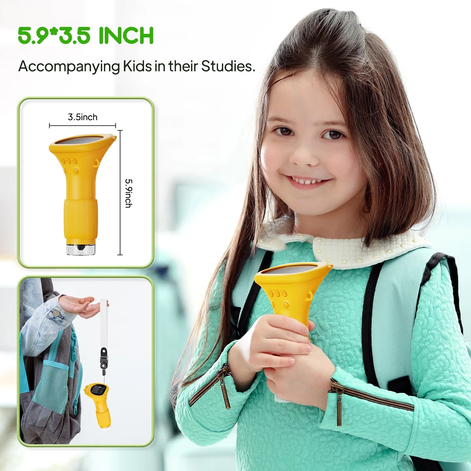 Microscope for Kids, Digital Microscope with 2&