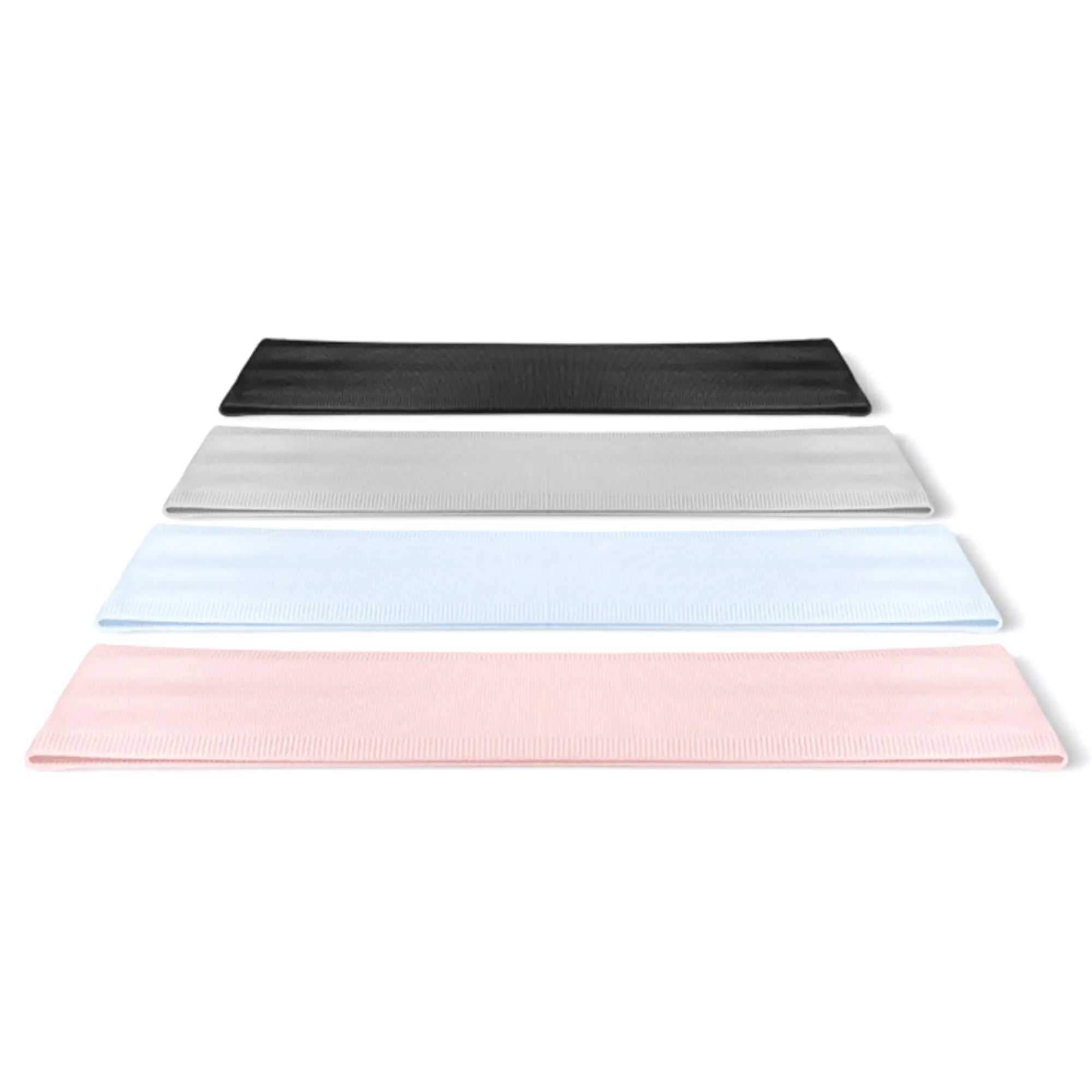 The Runner Sweat-Wicking Headband Black Lavender