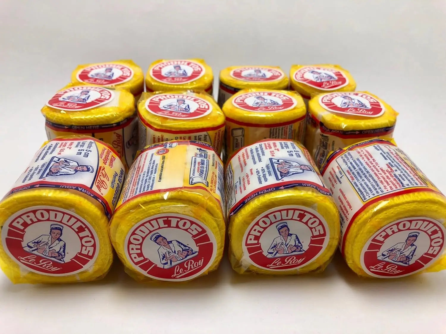 Leroy 4 Pack Boxing Mexican Style Hand Wraps ? Premium Quality MMA, Lemon Odysseus