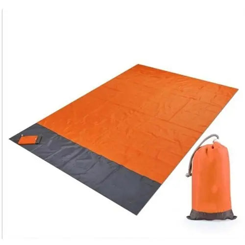 Portable Waterproof Picnic Mat Beach Mat Pocket Blanket Maroon Asteria