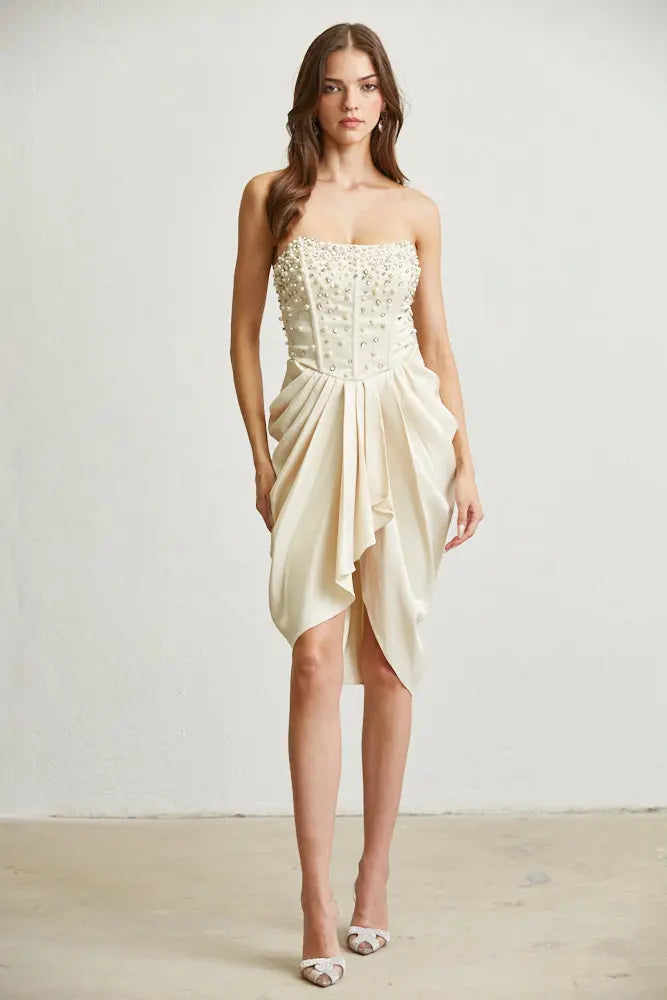 Wren Dress White Amphitryon