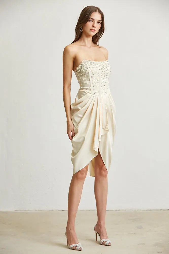 Wren Dress White Amphitryon