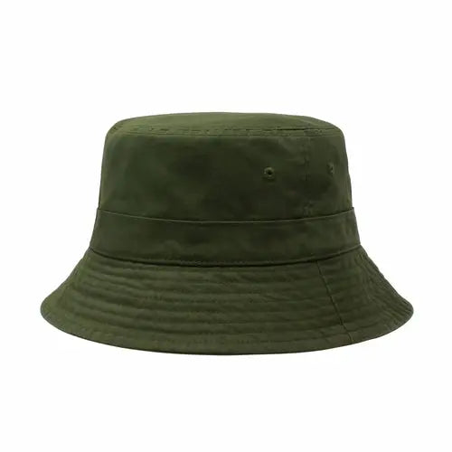 Classic Washed Cotton Bucket Hat Crimson Hector