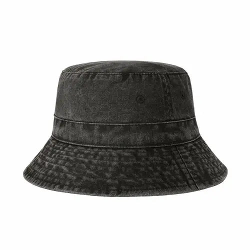 Classic Washed Cotton Bucket Hat Crimson Hector