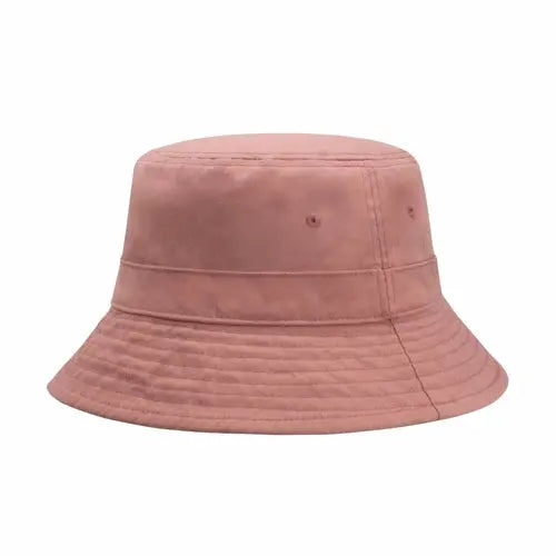 Classic Washed Cotton Bucket Hat Crimson Hector