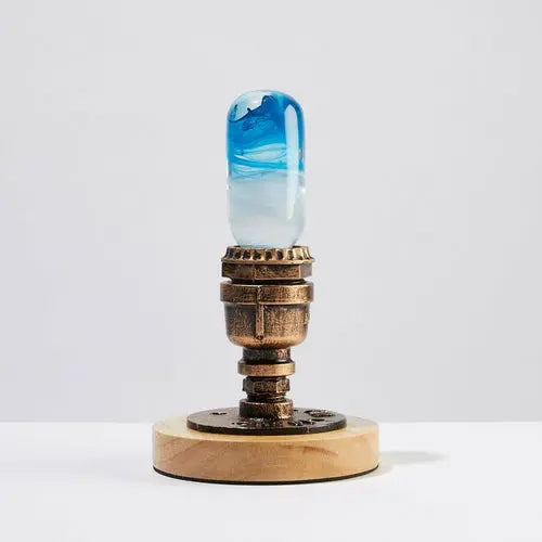 LED Lamp - Blue Sangria Apricot