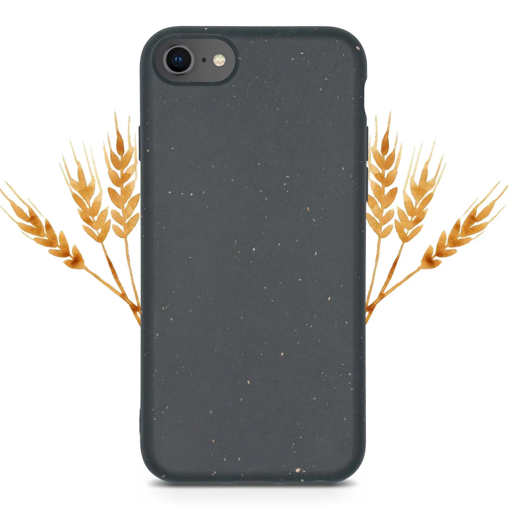 Biodegradable phone case - Black Tan Lily