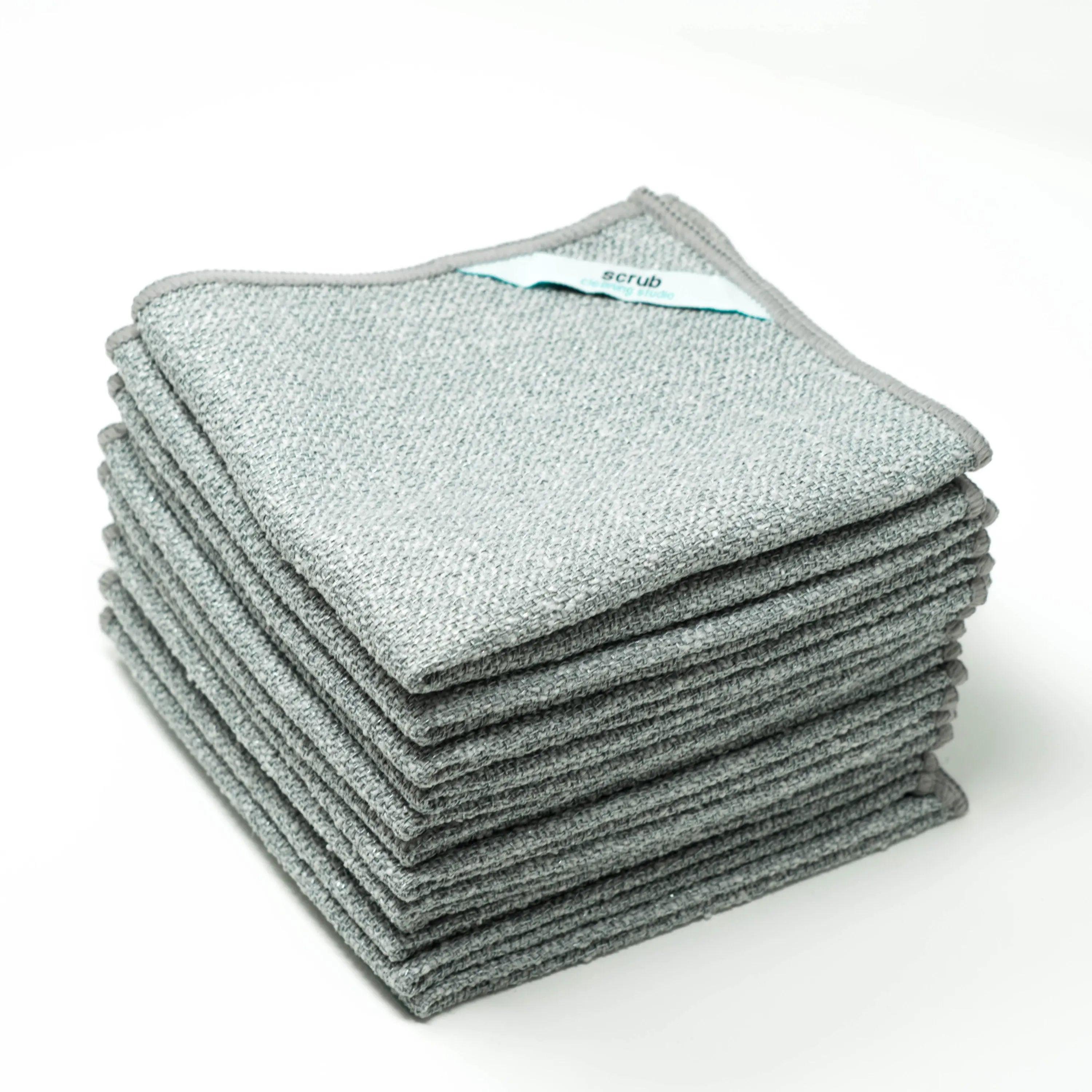 Scrub Microfiber Cleaning Cloth Gold Fennel