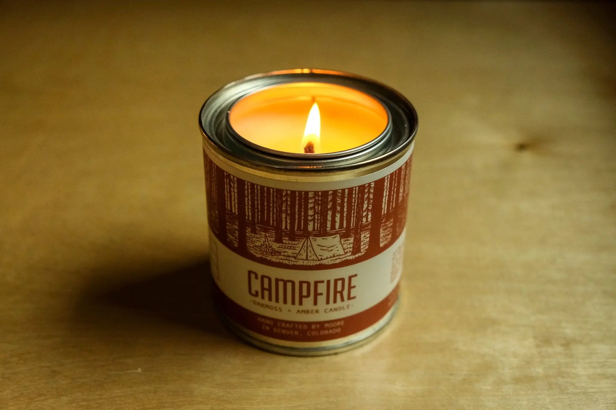 Campfire Candle Maroon Chaos