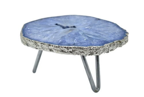 1-Layer Cake Stand with Silver Trim Green Ares