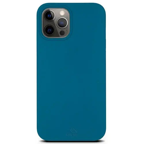 Biodegradable phone case - Deep Sea Blue Tan Lily