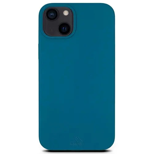 Biodegradable phone case - Deep Sea Blue Tan Lily