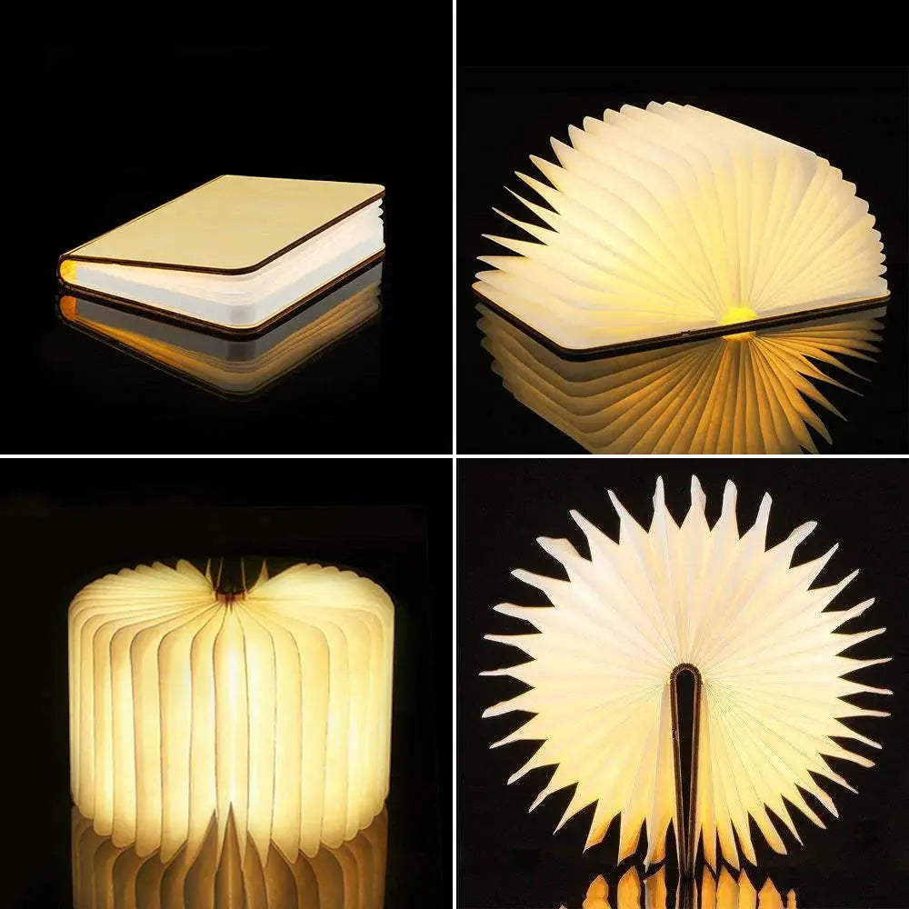 Portable LED Book Decor Night Light Yellow Pandora