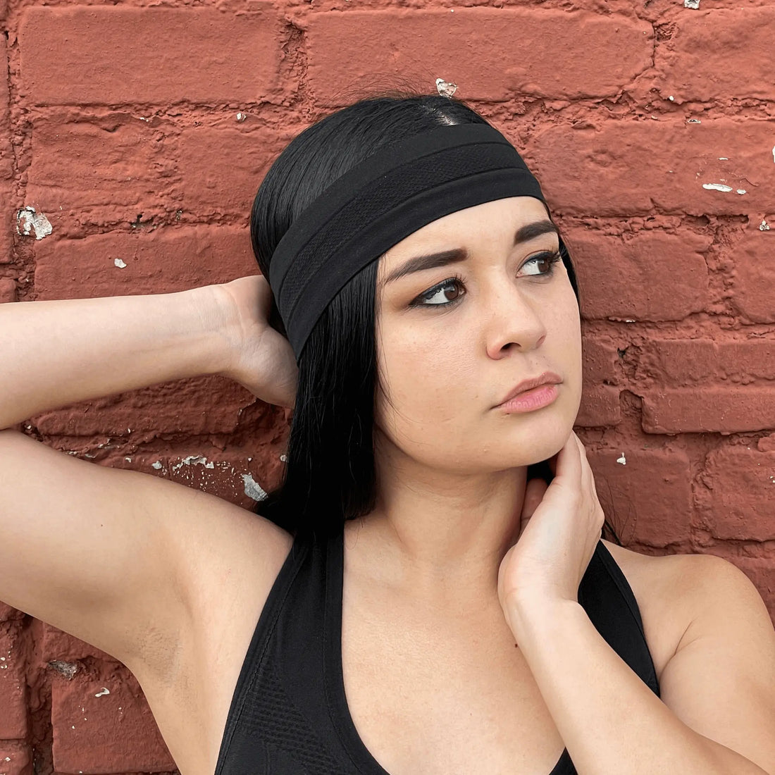 Cardio Cross-Training Headband Black Lavender